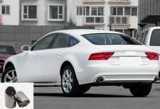 2x Steel Rear Exhaust Car Muffler Tailpipe Tip For 2009-2014 Audi A7 SS