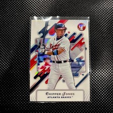 2025 Topps Pristine Chipper Jones Refractor #47 - Atlanta Braves