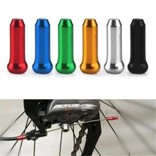 30/50/100pcs Colorful Alloy Bike Brake  Gear Cable End Caps