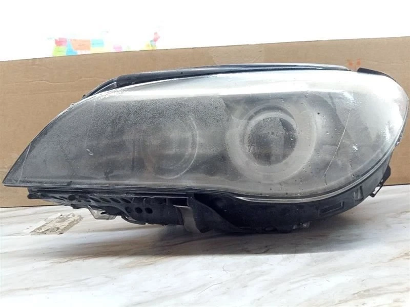BMW 750LI 2011 lado izquierdo del conductor luz de cabeza oculta rota/grietas ver fotos  Foto 4 de 4