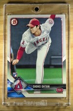 2018 Bowman Shohei Ohtani RC #49 Rookie Card Los Angeles Angels Dodgers MLB. rookie card picture
