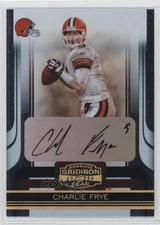 2006 Donruss Gridiron Gear Gold Signatures /25 Charlie Frye #25 Auto