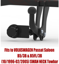 Tow Bar For Vw Passat Saloon B53b B5fl3b 1996-2005 No Electrics - V115