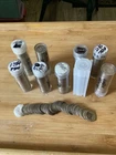 Ten Mixed Rolls Of Mercury And Roosevelt 90% Silver Pre 1964 Dimes UNDER SPOT!