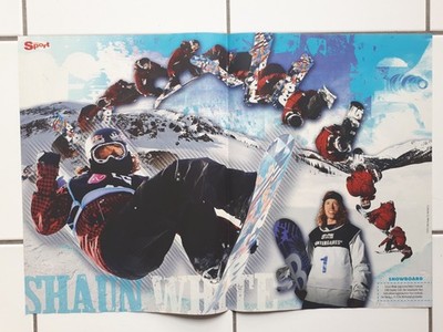Bravo Sport POSTER Shaun White Snowboard Snowboarding