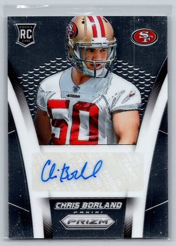 Chris Borland #AR-CB 2014 Panini Prizm Autograph Rookies card