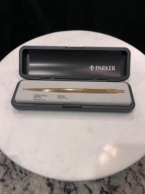 Parker Classic 10K GOLD FILLED .5mm Pencil, Never Used, NOS, circa '85 MINT, USA