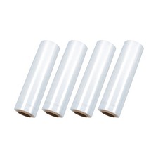 4 Rolls 18 Inch x 1500 FT Stretch Film 60 Gauge Shrink Film Stretch Wrap