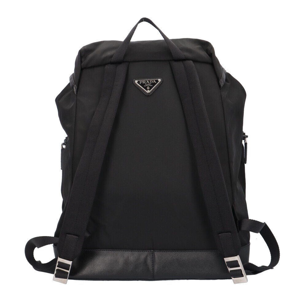 PRADA nylon backpack daypack V163 unisex used from japan thumbnail 3