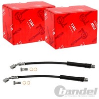 2X TRW Bremsschlauch Hinten AußEn Passend FüR Land Rover Discovery Range