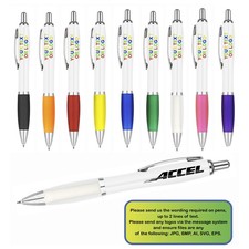Personalised Pens 1-500 Bulk Order Stylus Pens Business LOGO TEXT Customise Pen