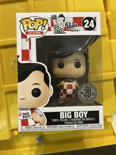FUNKO POP ! BIG BOY 24 20 YEAR ANNIVERSARY POP AD ICONS