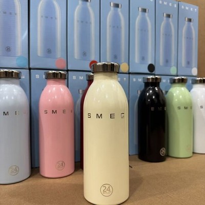 SMEG × 24Bottles Clima Bottle 500ml Stainless Steel Free Shipping