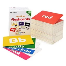 My First Flash Cards for Toddlers - 101 Cards - 202 Sides - Learn Shapes, 