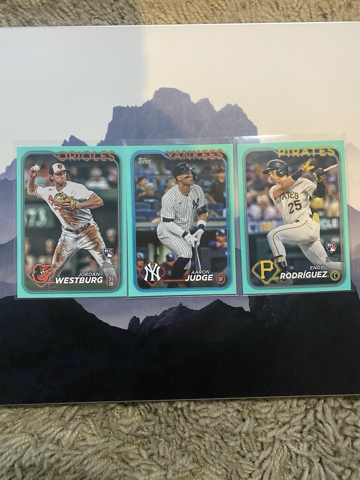 2024 Topps Series 1 & 2 & Update Baseball Aquamarine - Complete Your Set!