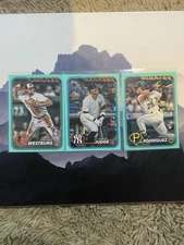 2024 Topps Series 1 & 2 & Update Baseball Aquamarine - Complete Your Set!