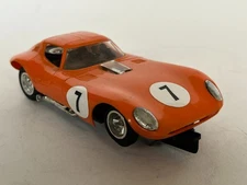 Strombecker Cheetah Coupe (Orange) 1/32 scale slot car RTR