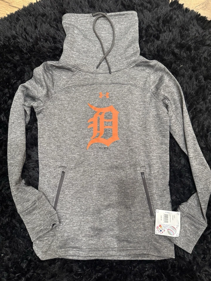 Sudadera Detroit Tigers Under Armour para mujer Team Mark Performance nueva con etiquetas XS Foto 2 de 4