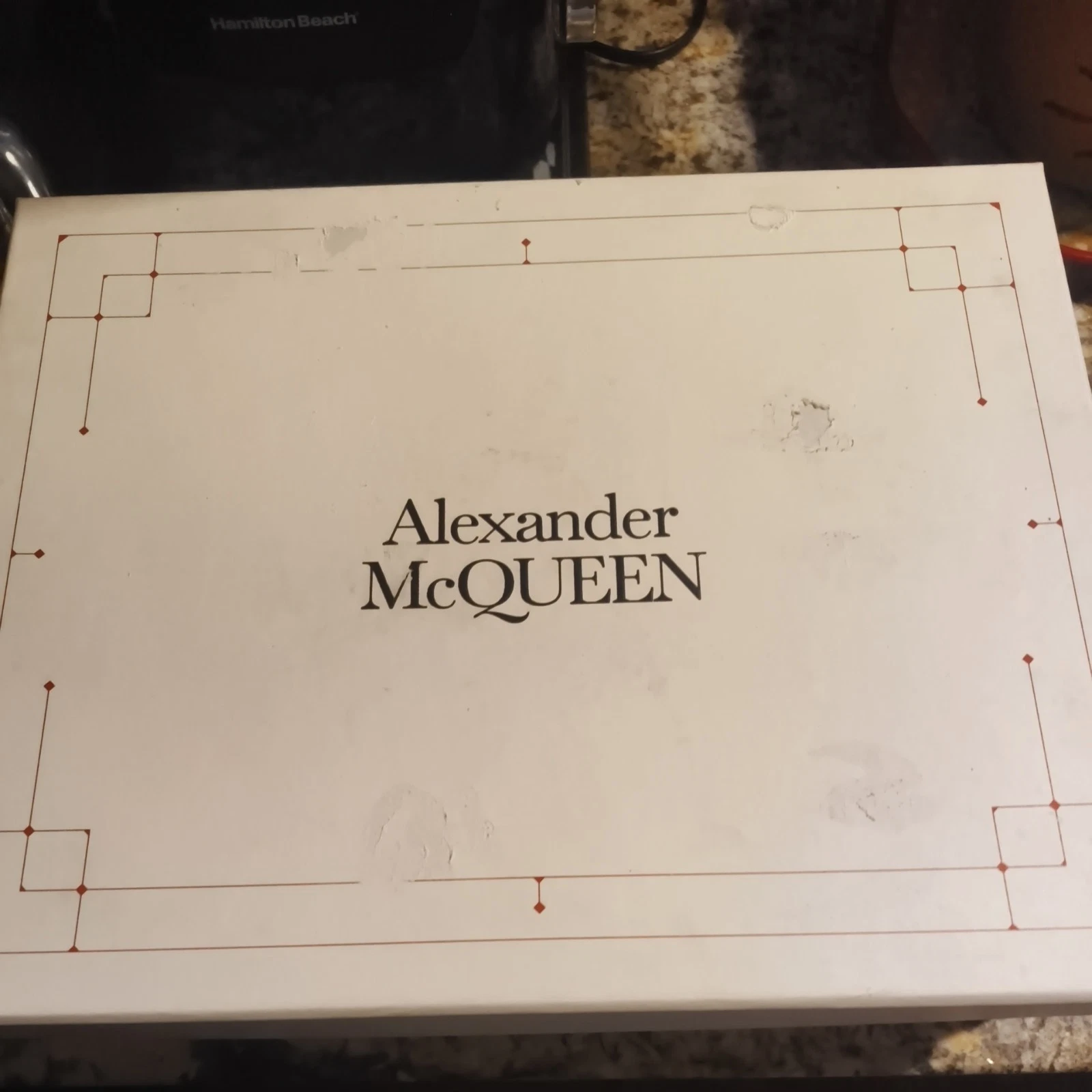 Alexander McQueen — Alexander McQueen  Over Sized Runner