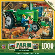MasterPieces - Farm Country - The Restoration 1000 Piece Jigsaw Puzzle