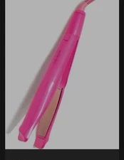 Luxe + Willow  2-in-1 Curler Hair Straightener Pink 