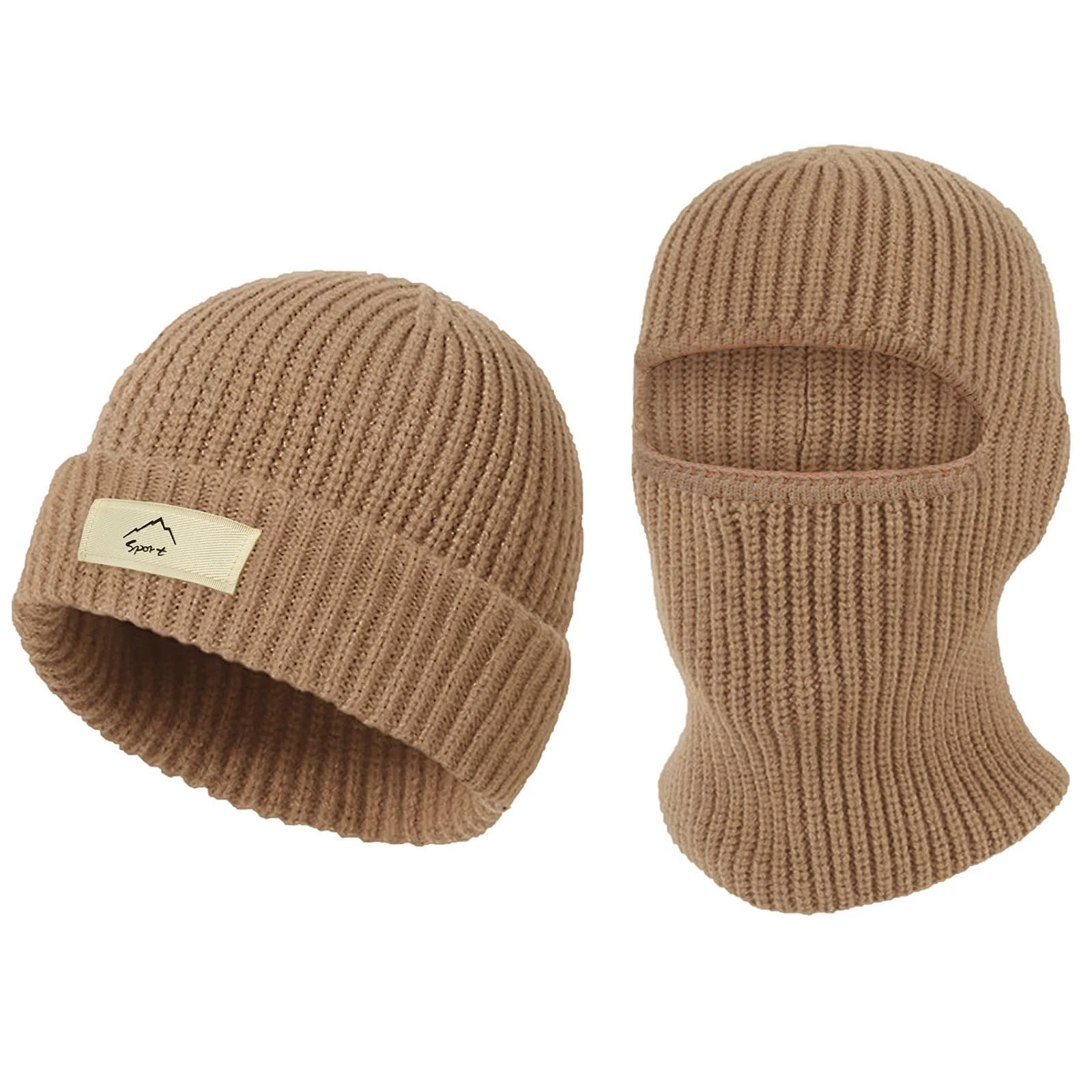 Beanie for Women Men Ski Mask Winter Hats Unisex Cuffed Plain Skull Knit Hat ...