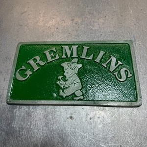 Gremlins Car Club Plaque