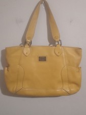 Beautiful Cole Haan Tan Brown Soft Leather Shoulder Handbag w/Double Handles