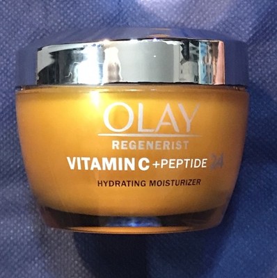 Olay Pro Advanced Vitamin C Complex + Peptide24 Hydrating Moisturizer 1.7oz New