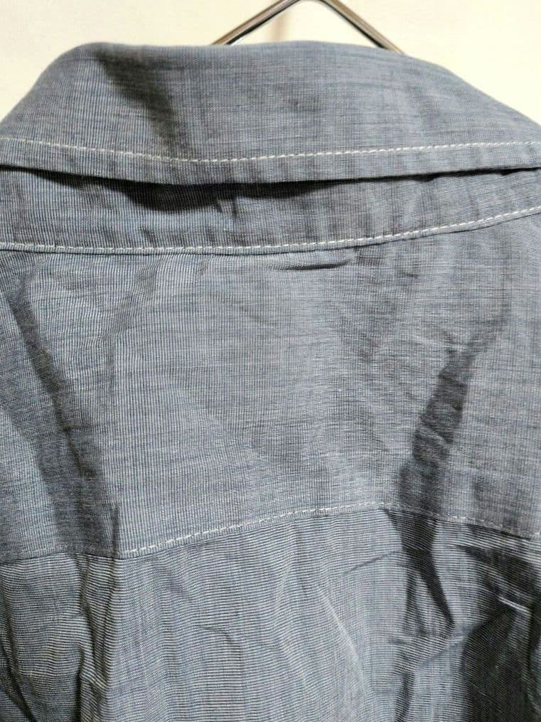 TWINHILL Blue Striped Short Sleeve Shirt Size 22W Big Fit image 9