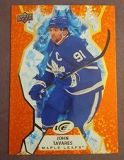 Nhl Hockey Card Upper Deck Orange Parallel Ice John Tavares #19