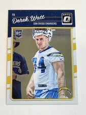 2016 Donruss Optic Football #114 - Derek Watt RC - San Diego Chargers