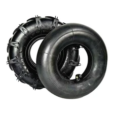 4 10 3 50 4 Rubber Tire and Inner Tube Kit Heavy Duty for Garden and Golf Tools
