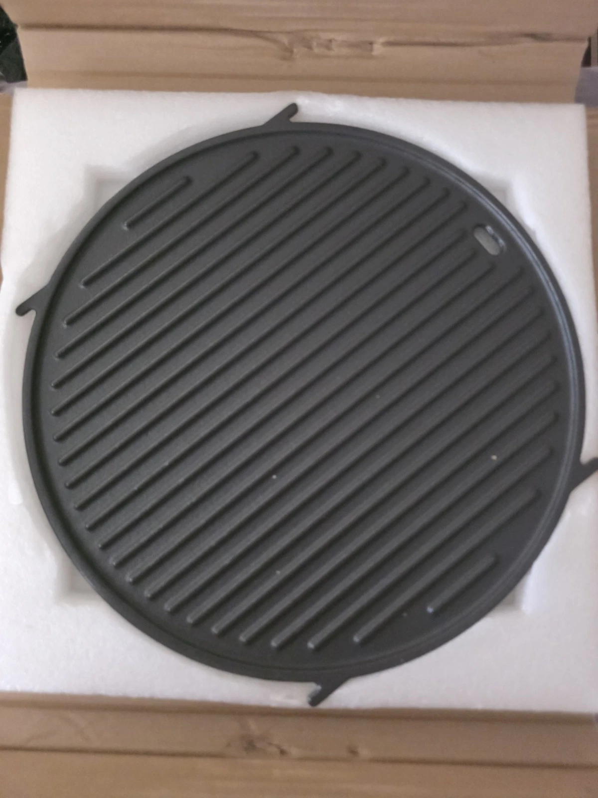 Griddle for Weber Type BBQ System Sear Grate, for 22'' Charcoal Grill, Cast Iron
Opens in a new wind