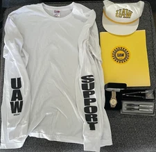 American Time UAW Local 14 Toledo GM Powertrain Watch Hat Pen Pencil Pin Set Lot