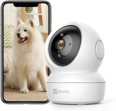 EZVIZ 1080P WLAN IP Kamera, Schwenkbare Überwachungskamera Innen Mit Zwei-Wege-A