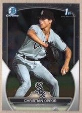 Christian Oppor 2023 Bowman Draft Baseball Chrome #BDC-82 Chicago White Sox