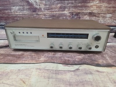 Vintage Masterwork Model 512 8-Track Stereo Receiver Made in Japan