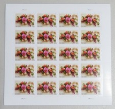 Garden Corsage Wedding sheet of 20 2 Ounce Forever Stamps 2020 MNH Scott 5458