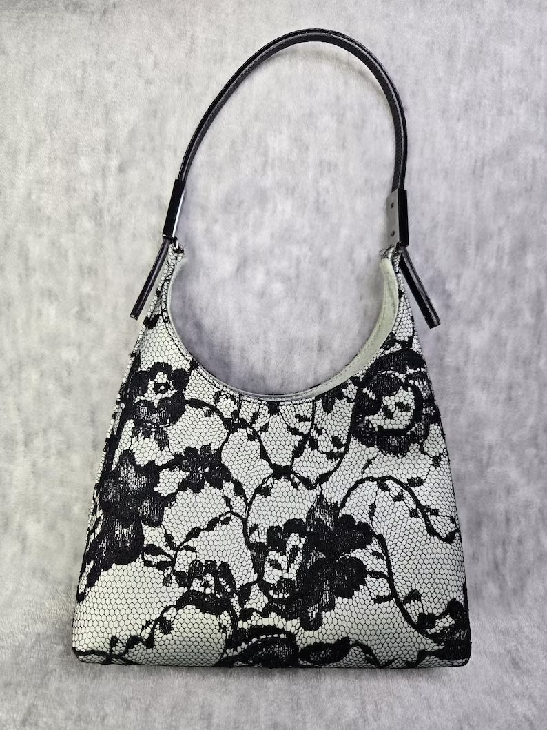Vintage Gucci x Tom Ford Satin & Lace Bag with Wallet | eBay