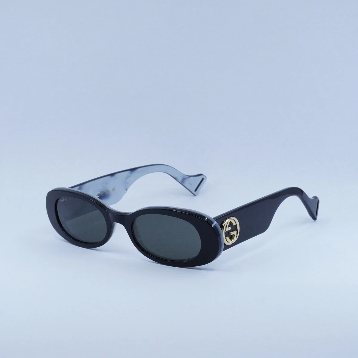 Gucci Grey Oval Ladies Sunglasses 53 #265240G22B 4329132b-f2a2-460a-9c3e-  main image 2