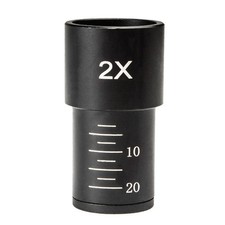 Oculaire de Microscope 2X Lentille de Barlow pour Microscope Bio5457