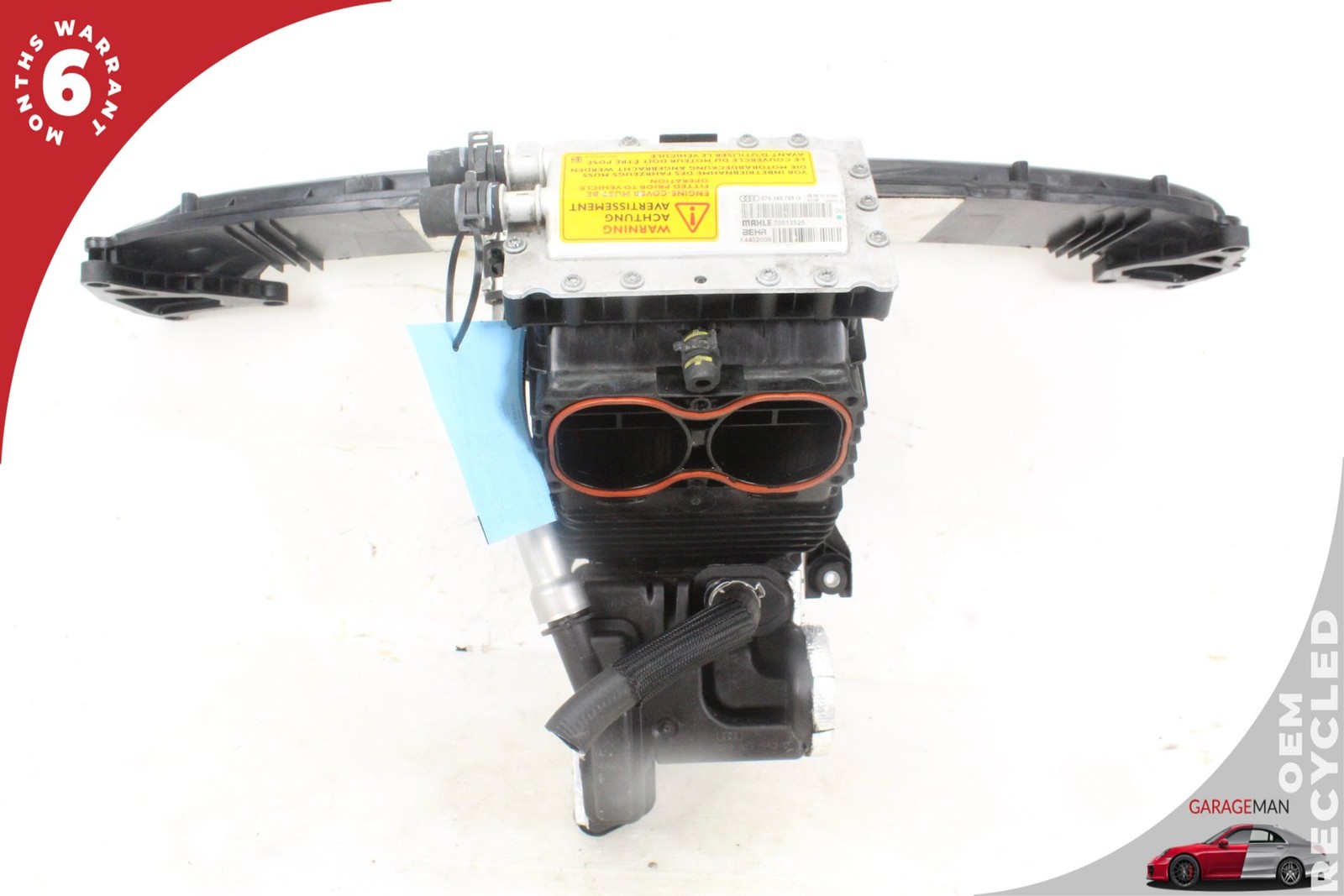 2013-2018 Audi A8 S8 4.0L V8 Turbocharger Air Intake Duct w/ Intercooler OEM