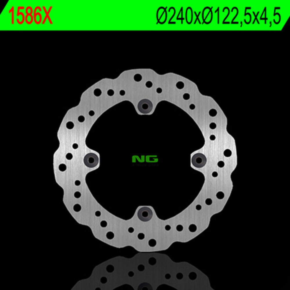 NG Fixed Wavy Brake Disc For Motorcycle Parts Accessories