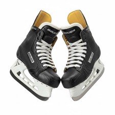 Bauer Youth Ice Hockey Skates Size 13 / Junior 1 ICM Holder 19 Black Pre-owned