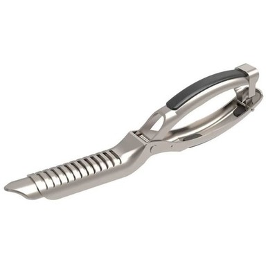BBQ Rib Membrane Removal Tool   Stainless Steel Meat Peeler for Pork & Beef