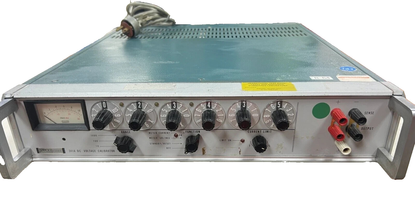 👀 FLUKE 341A DC Voltage Calibrator. 6 digit/ 10 uV resolution, 50 ppm accuracy