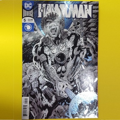 Hawkman #5 Foil cover / The Atom Ray Palmer reunion / Microverse story ft Moz Ga