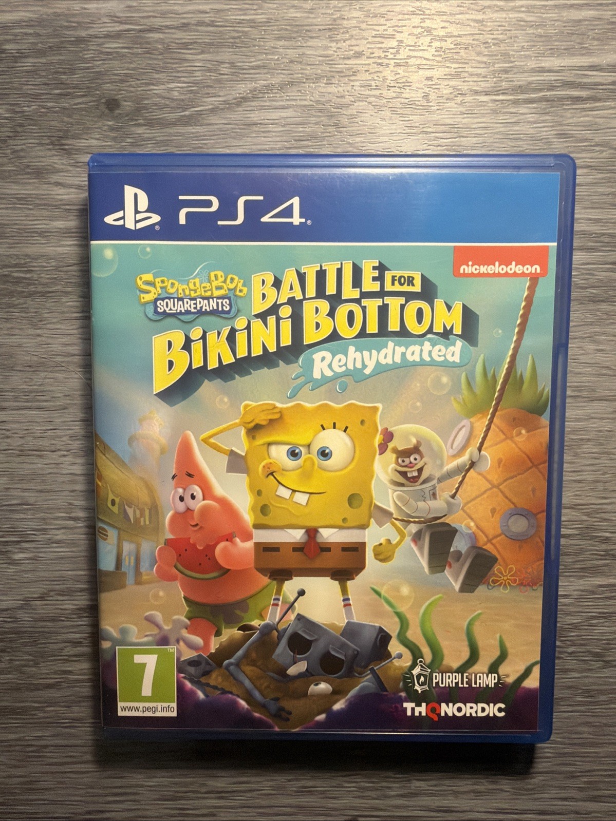 Sponge Bob Squarepants: Battle For Bikini Bottom PS4 Video Game