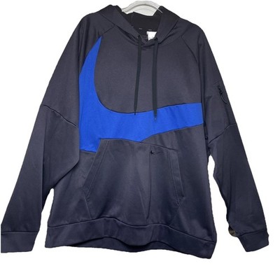 Nike Therma-Fit Fleece Training Hoodie DQ5401-540 Men's XXL Big Swoosh